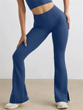 Women's High Waist Flared Leggings Yoga Pants
