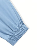 Men's Daily Wear Simple Loose Ankle-Tied Casual Pants
