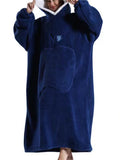 Warm Oversized Wearable Blanket Hoodie for Winter