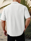 Men's Summer Holiday Style Short Sleeve Lapel Beach Shirts