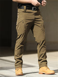 Men's Comfort Stretchy Multi-Pocket Outdoor Waterproof IX7 Tactical Pants