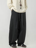 Men's Trendy Comfy Solid Color Elastic Drawstring Pants