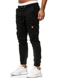 Men's Cool Elastic Waist Tapered Cargo Jogger Pants