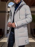 Winter Cotton-padded Jacket Mid-length Down Coat for Men