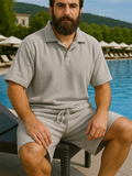 Men's Comfort 2-Piece Fleece Sets for Summer