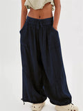 Women's Summer Yoga Sports Oversized Lantern Pants