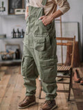 Men's Casual Cozy Oversized Multi-Pocket Dungarees