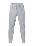 Men's Spring Solid Color Loose Drawstring Sweatpants