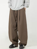 Men's Trendy Comfy Solid Color Elastic Drawstring Pants
