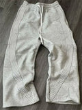 Men's Street Style Drawstring Side Striped Casual Sports Pants