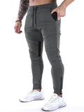 Men's Cozy Cotton Blend Sports Pants for Fitness, Training