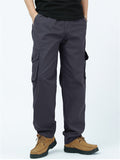 ‌Mens Autumn Casual Outdoor Cargo Trousers with Multiple Pockets‌