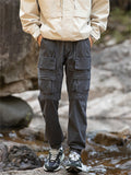 Men's Outdoor Hiking Tactical Cargo Jogger Pants with Pockets