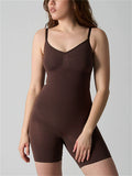 Women's Seamless Shapewear Tummy Control Bodysuit Butt Lifter Jumpsuit