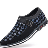 Men's Street Geometry Pattern Casual Slip-ons Shoes