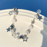 Women's Cute Creative Star Pearl Beaded Bracelet