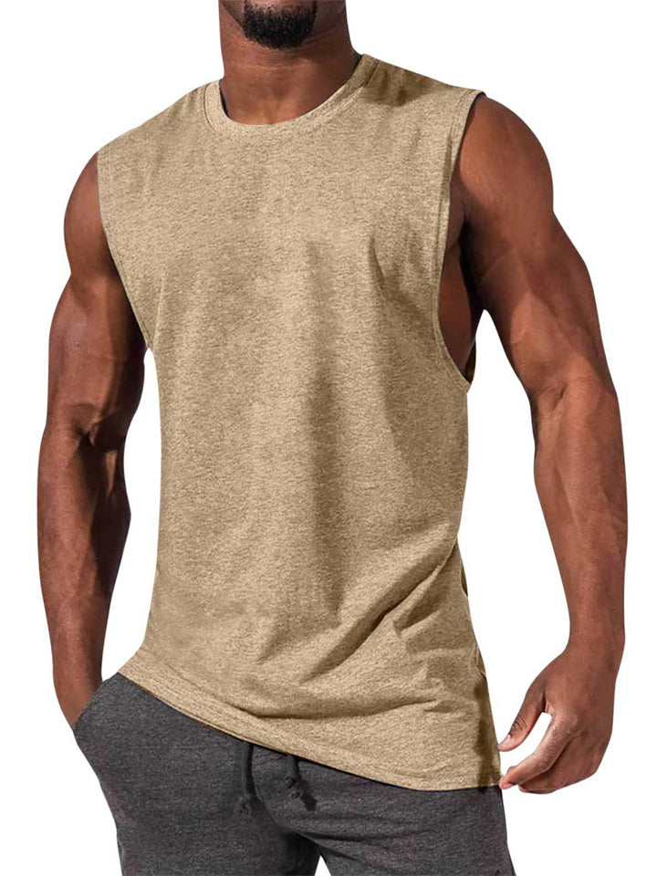 Sport Men's Fitness Running Breathable Cotton Vest