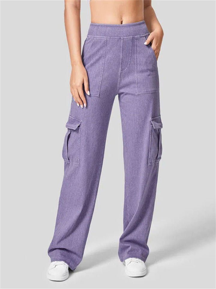 Women's Fashionable Super Stretchy Relaxed Cargo Pants