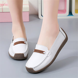 Women's Spring Summer Soft Soled Mother Round Toe Flat Shoes