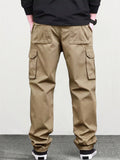 Mens High Street Multi Pocket Casual Workwear Cargo Pants