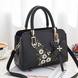 Delicate Elegant Floral Embroidery Handbags for Ladies