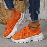 Anti-slip Breathable Mesh Knitted Sneakers for Women