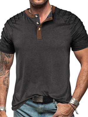 Summer Cotton Blend Sports Cozy Breathable Shirt for Men