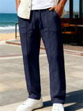 Men's Summer Drawstring Loose Fit Casual Lightweight Pants