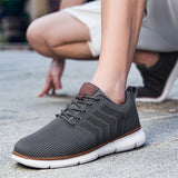 Men's Summer Breathable Flying Woven Mesh Sporty Sneakers