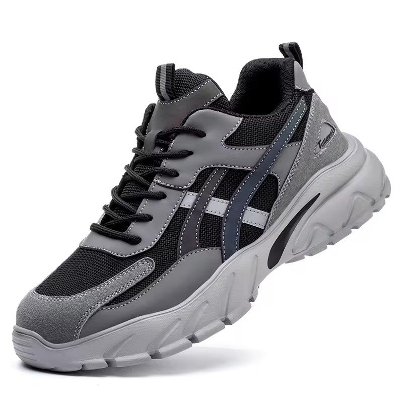 Men's Steel Toe Skidproof Wear-Resisting Safety Sneakers