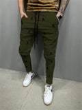 Death Skull Hip-Hop Slim Fit Drawstring Pants