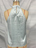 Women's Elegant Solid Color Halter Sleeveless Shirts