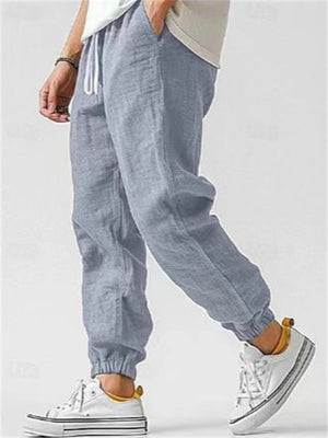 Men's Casual Comfy Ankle Banded Pants for Summer