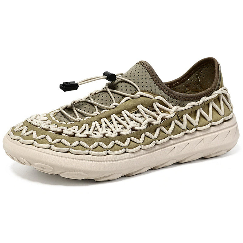 Male's Casual Breathable Closed Toe Slip-Ons Beach Sandals