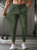 Men's Summer Breathable Comfy Drawstring Elastic Waist Jogger Pants