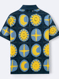 Men's Summer Trendy Hollow Crocheted Short Sleeve Knitted Shirts