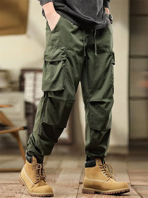Men's Casual Hiking Multi-pocket Baggy Cargo Pants