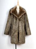 Trendy Faux Mink Fur Thickened Warm Coat for Men