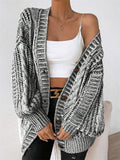 Women's Stylish Oversized Knit Cardigan Casual Sweaters