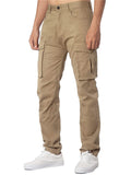 Leisure Cozy Plus Size Men's Multi-pocket Cargo Pants