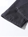 Men's Winter Keep Warm Plush Straight Leg Cargo Pants