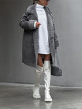 Versatile Faux Suede Cozy Plush Coats for Women