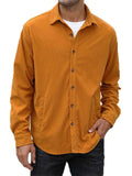 Men's Fall Preferred Corduroy Lapel Button Up Shirt