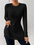 Women's Beautiful Bodycon Long Sleeve Side Slit Shirt