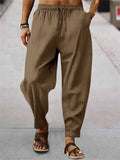 Men's Linen Loose Yoga Sport Pants