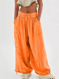 Women's Summer Yoga Sports Oversized Lantern Pants