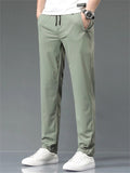 Men's Summer Comfortable Lightweight Breathable Straight Pants