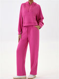 Women's Comfy Hooded Sweatsuit Set Casual Comfy Track Suit