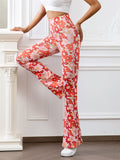 Female Boho High Waisted Flare Forbidden Pants