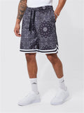 Male Relaxed Quick Dry Basketball Sportswear Shorts